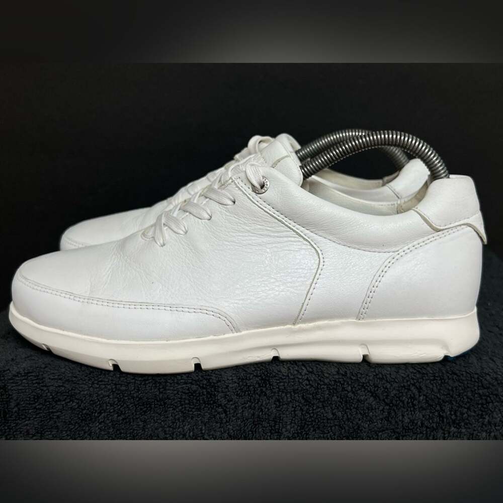 Birkenstock Manitoba Mens White Leather Comfort Shoes SZ 41 US 8M CLEAN Regular